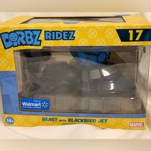 NIB Funko Dorbz Ridez - #17 Marvel Beast with Blackbird Jet, Walmart Exclusive